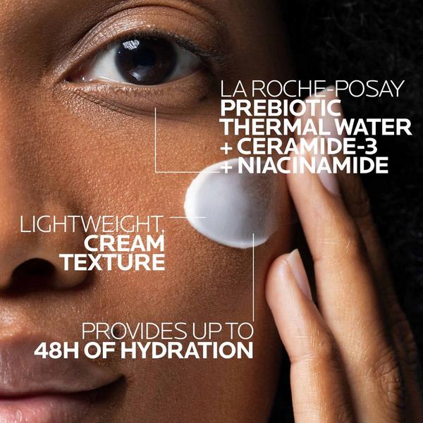 Crema hidratante facial reparadora Toleriane Double Repair con niacinamida 8
