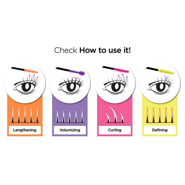 J.Cat Beauty Disposable Silicone Mascara Wand #2