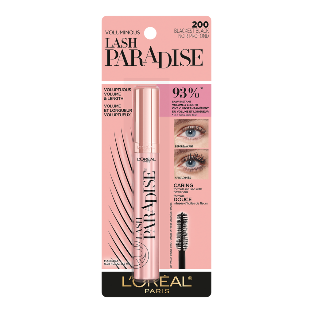Blackest Black Voluminous Lash Paradise Mascara - L'Oréal