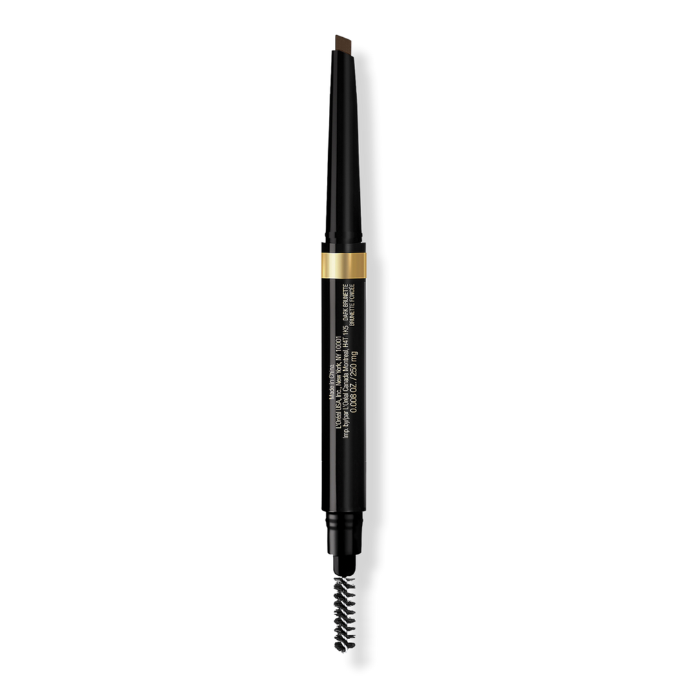L'oreal Brow Stylist Shape & Fill Pencil - Dark Brunette In Brown