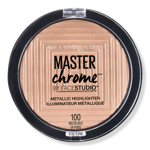 Molten Gold FaceStudio Master Chrome Metallic Highlighter - Maybelline ...