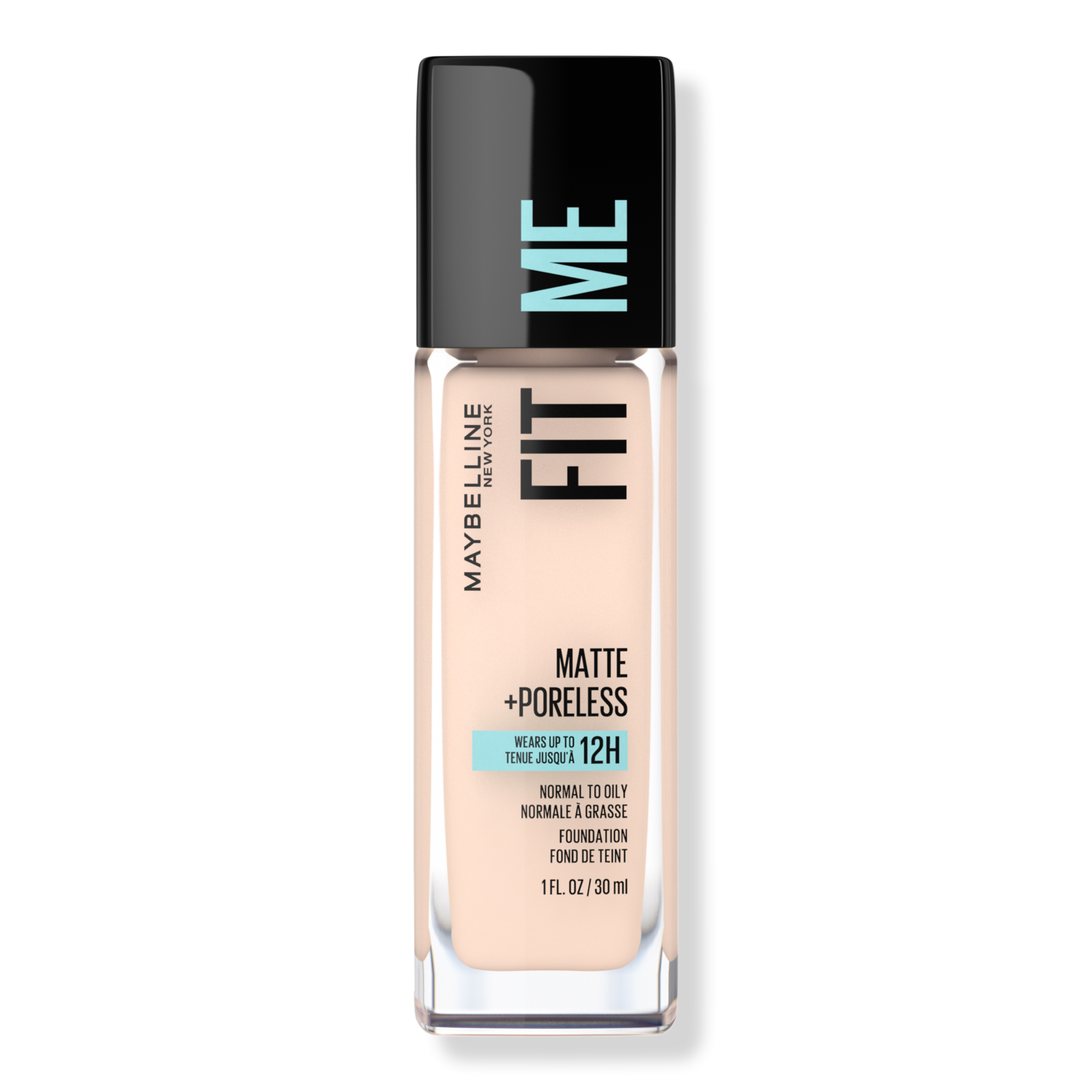 Maybelline Fit Me Matte + Poreless Liquid Foundation #1