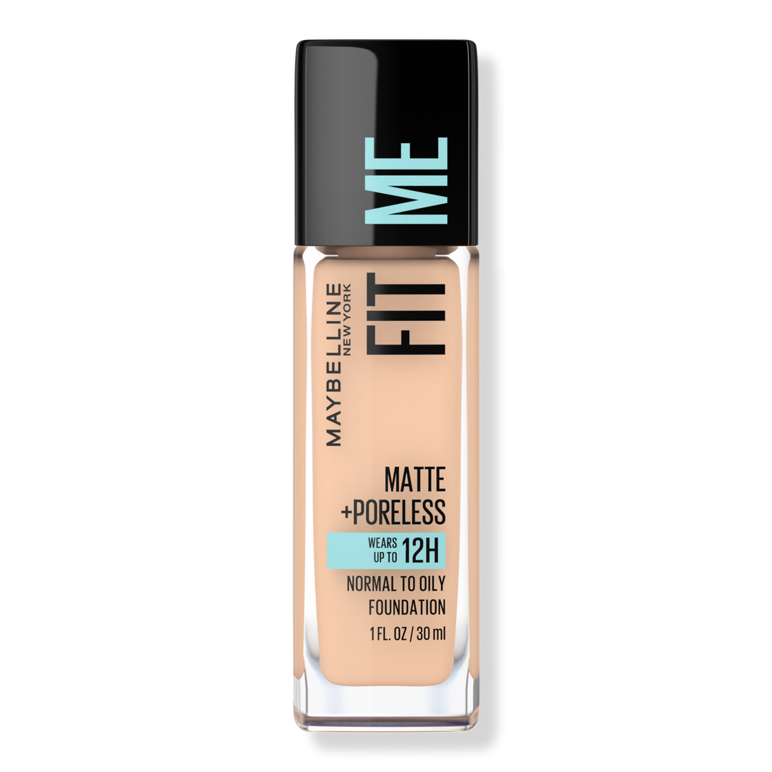 Maybelline Fit Me Matte + Poreless Liquid Foundation #1