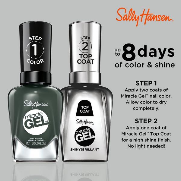 Sally Hansen Miracle Gel Nail Polish, Blues & Greens #5