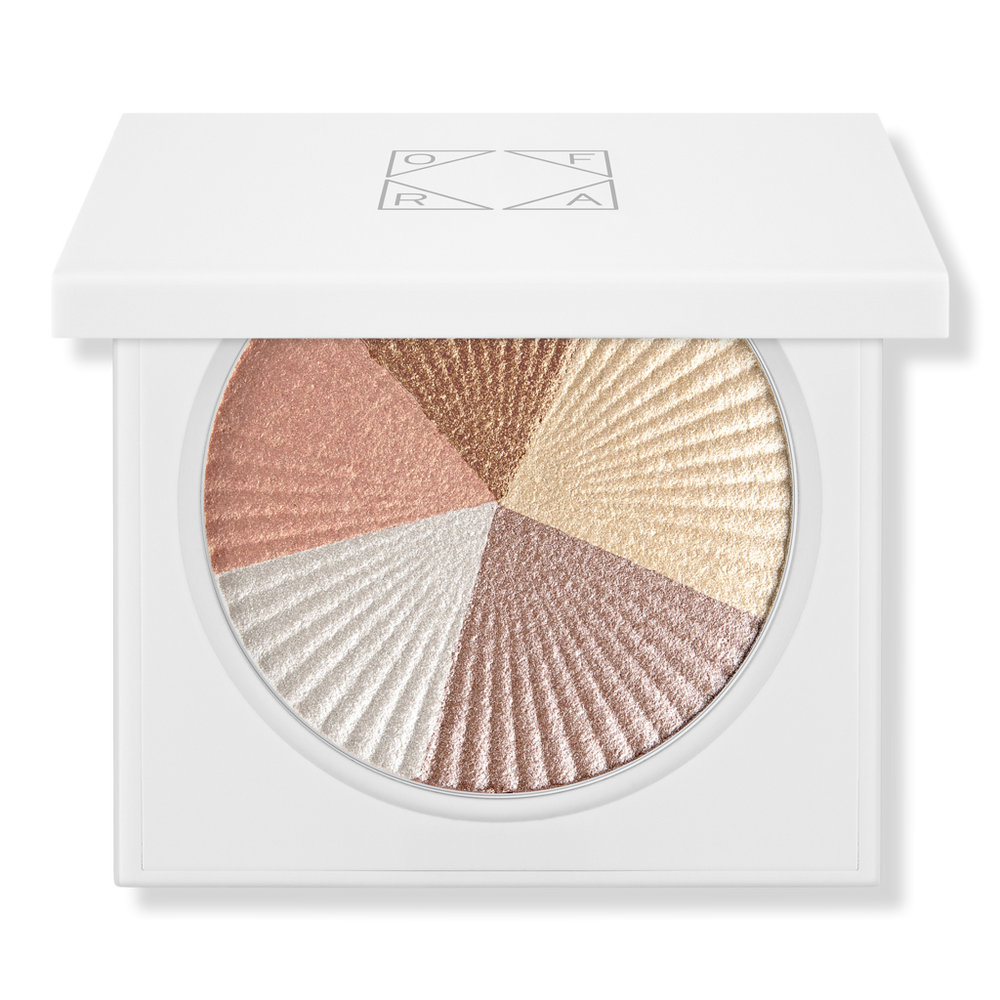 Ofra Cosmetics Shimmering Baked Swirled Highlighter - Beverly Hills In Pink
