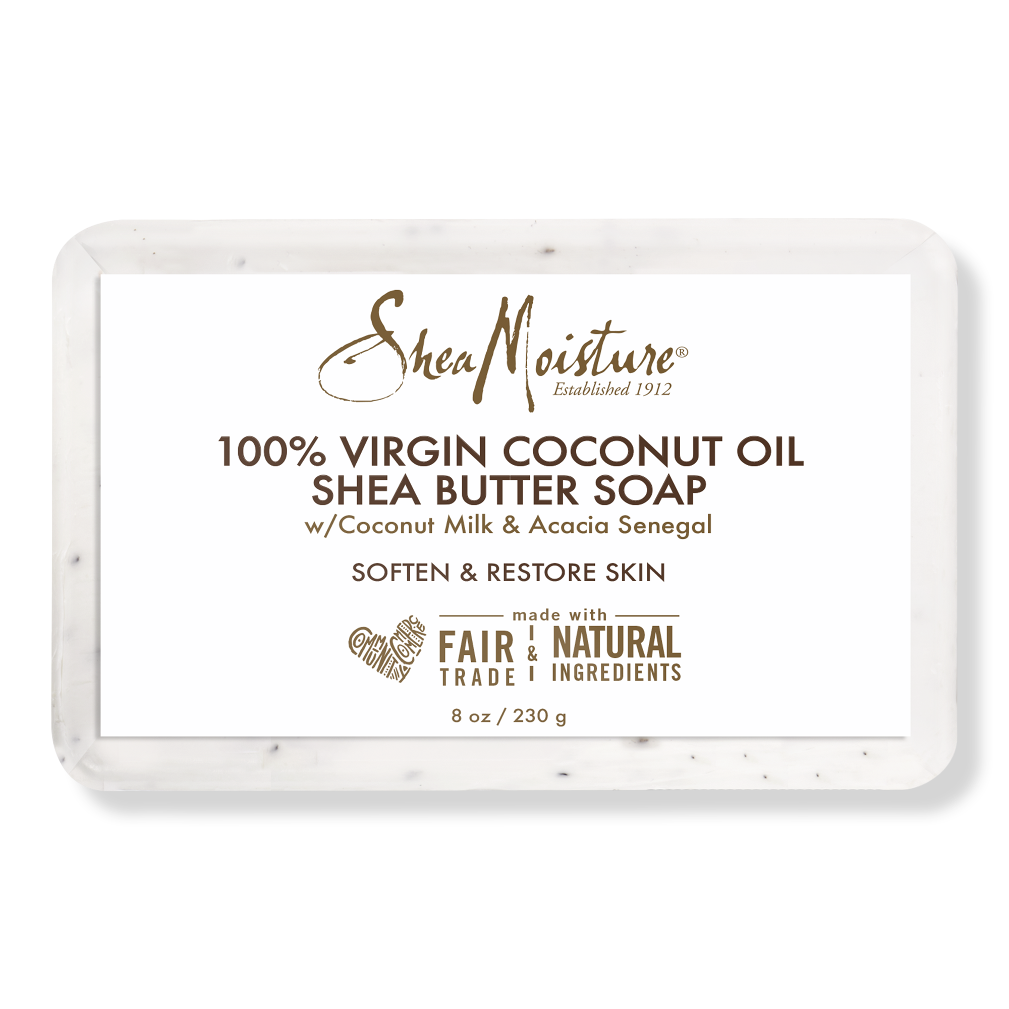 SheaMoisture 100% Virgin Coconut Oil Oil Shea Butter Soap #1