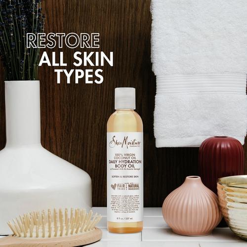 SheaMoisture 100 Virgin Coconut Oil Daily Hydration Body Oil 2
