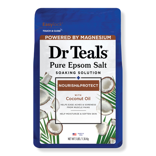 Dr Teal's Pure Epsom Salt Soaking Solution with Coconut Oil Ulta Beauty