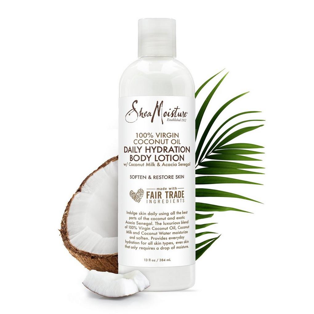 SheaMoisture 100% Virgin Coconut Oil Daily Hydration Body Lotion - 13 fl oz bottle