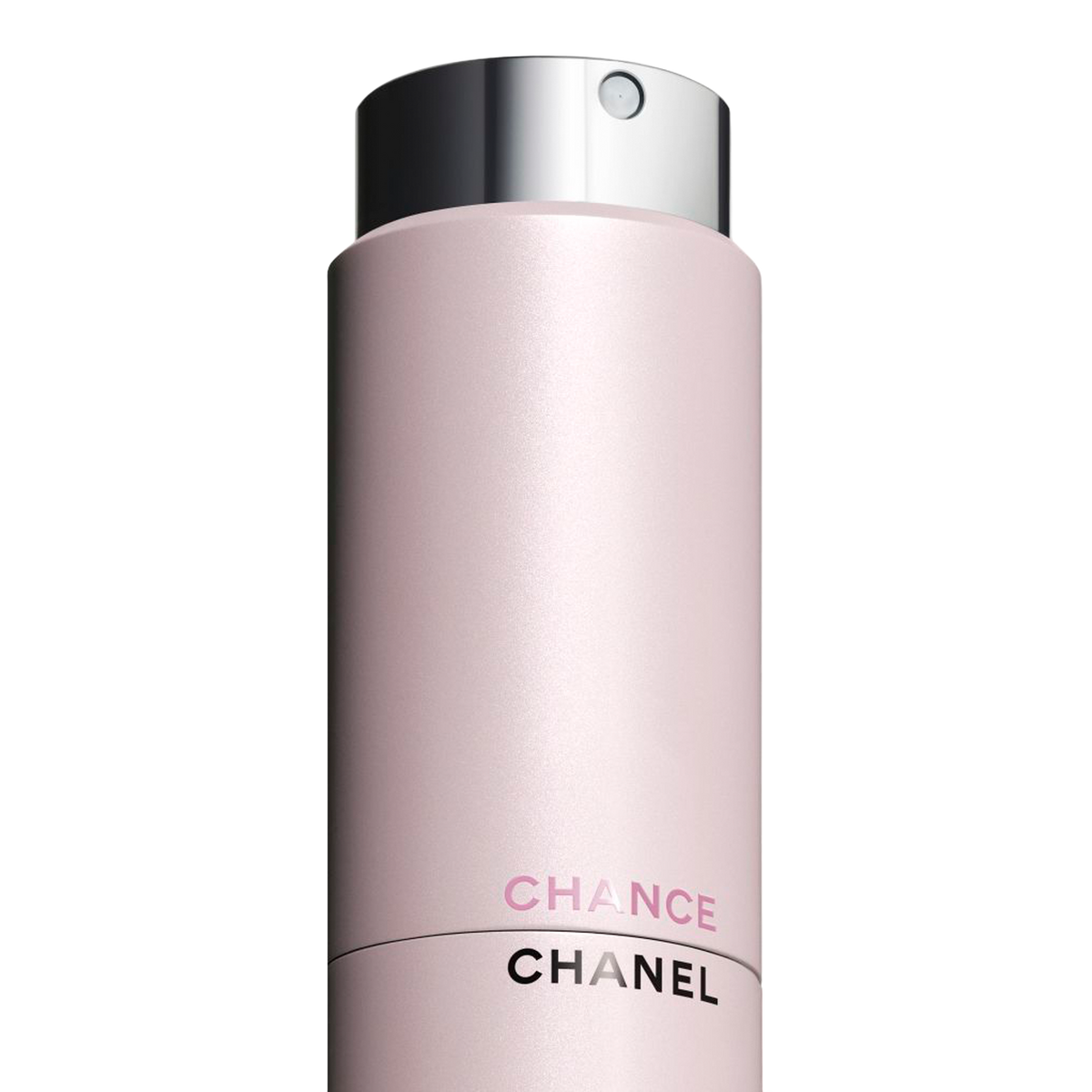 Chance by Chanel Round discount Travel Cosmetic Makeup Bag in Black & Pink