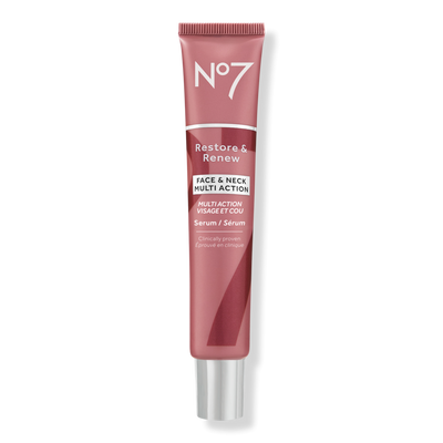 No7 Restore & Renew Face & Neck Multi Action Serum