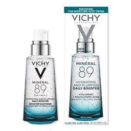 Vichy Mineral 89 Hyaluronic Acid Face Serum for Stronger Skin - 1.69 oz