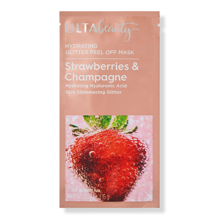 Strawberries and Champagne Hydrating Glitter Peel Off Mask ULTA