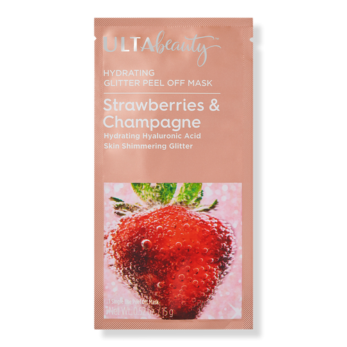 Strawberries and Champagne Hydrating Glitter Peel Off Mask