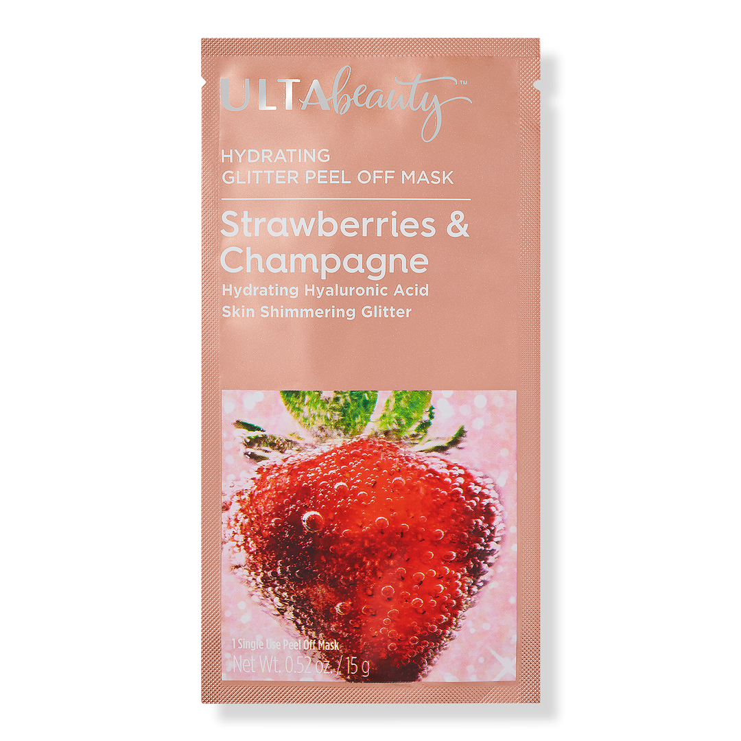 ULTA Beauty Collection Strawberries and Champagne Hydrating Glitter Peel Off Mask #1