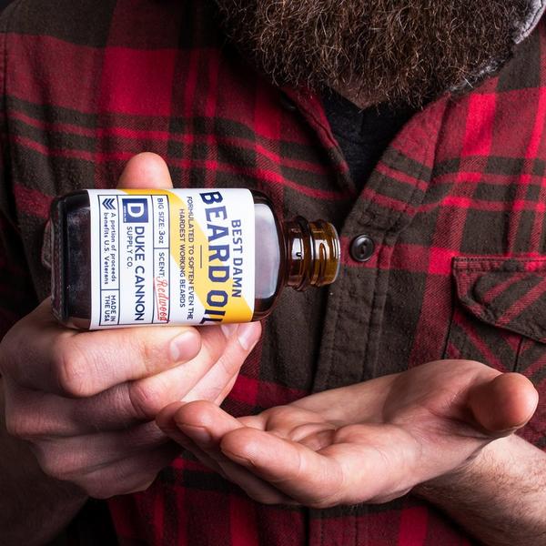 Duke Cannon Supply Co Best Damn Beard Oil #3