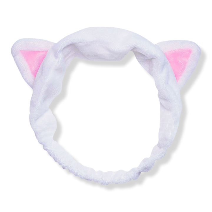 I Dew Care White Cat Headband #1