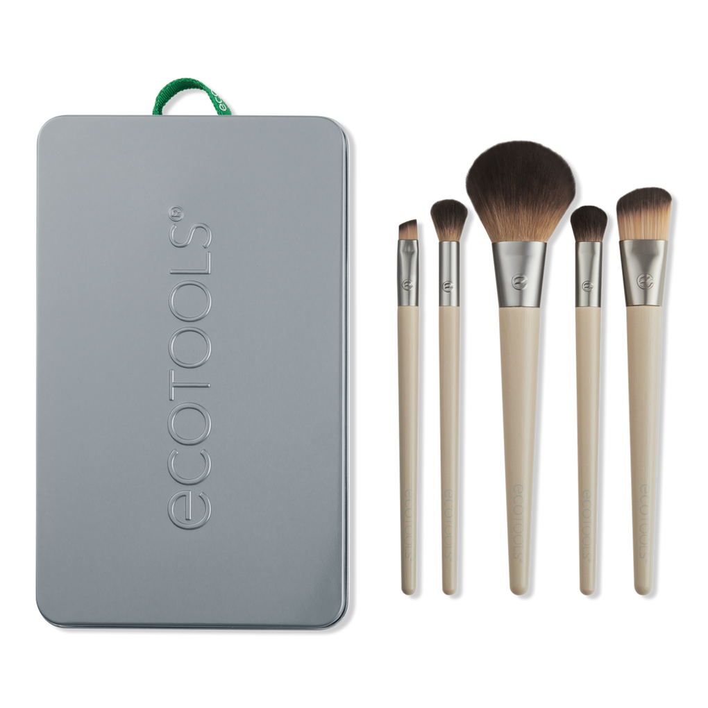 Luxe Makeup 14-Piece Brush Set with Brush Cleaning Solution 