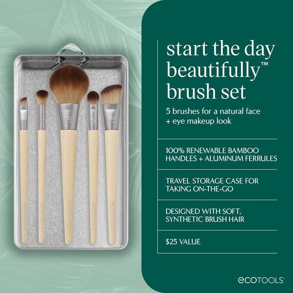 EcoTools Start The Day Beautifully Makeup Brush Set #3