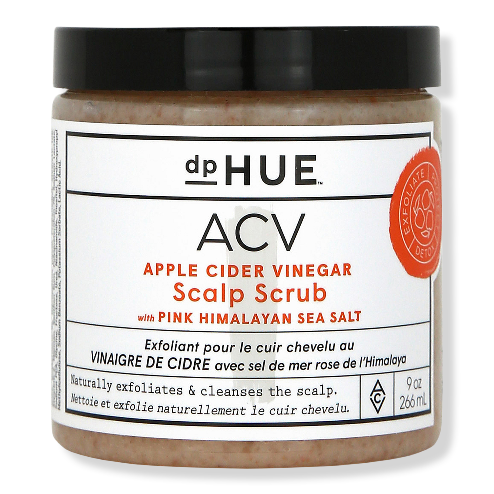 dpHUE Apple Cider Vinegar Scalp Scrub With Pink Himalayan Sea Salt #1