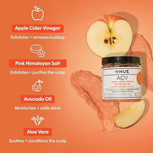 dpHUE Apple Cider Vinegar Scalp Scrub With Pink Himalayan Sea Salt #4