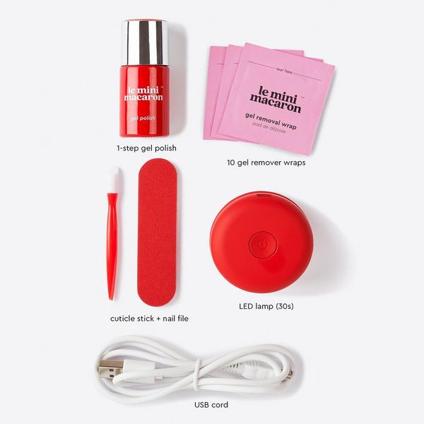 Le Mini Macaron 1-Step DIY Glossy Gel Manicure Kit #6