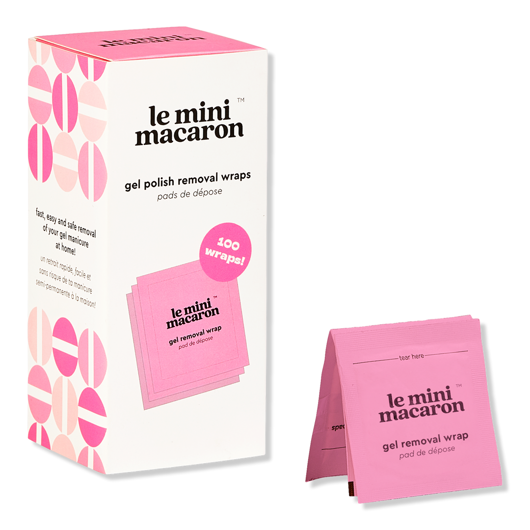 Le Mini Macaron Mess-Free Gel Polish Remover Wraps #1