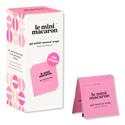 Le Mini Macaron Mess-Free Gel Polish Remover Wraps