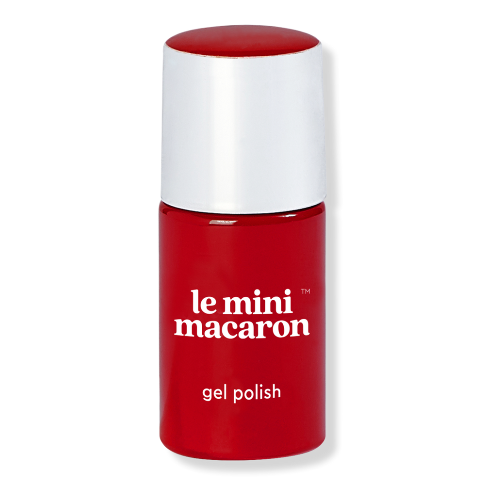 Le Mini Macaron 1-step, 3-in-1 Formula Gel Polish - Pomegranate In Red