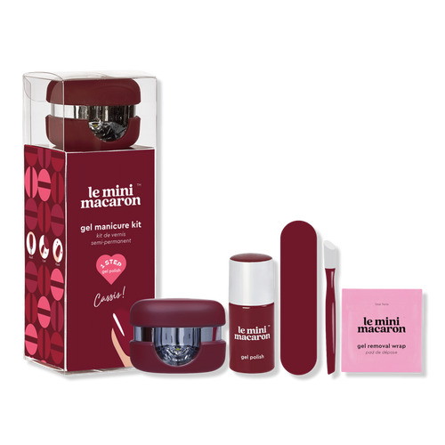 Cassis 1-Step DIY Glossy Gel Manicure Kit - Le Mini Macaron | Ulta Beauty