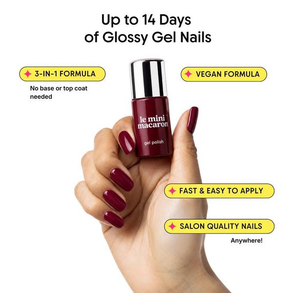 Le Mini Macaron 1-Step DIY Glossy Gel Manicure Kit #8