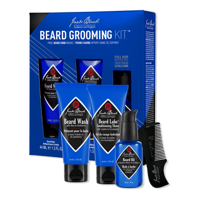 Jack Black Beard Grooming Kit 4-Piece Set