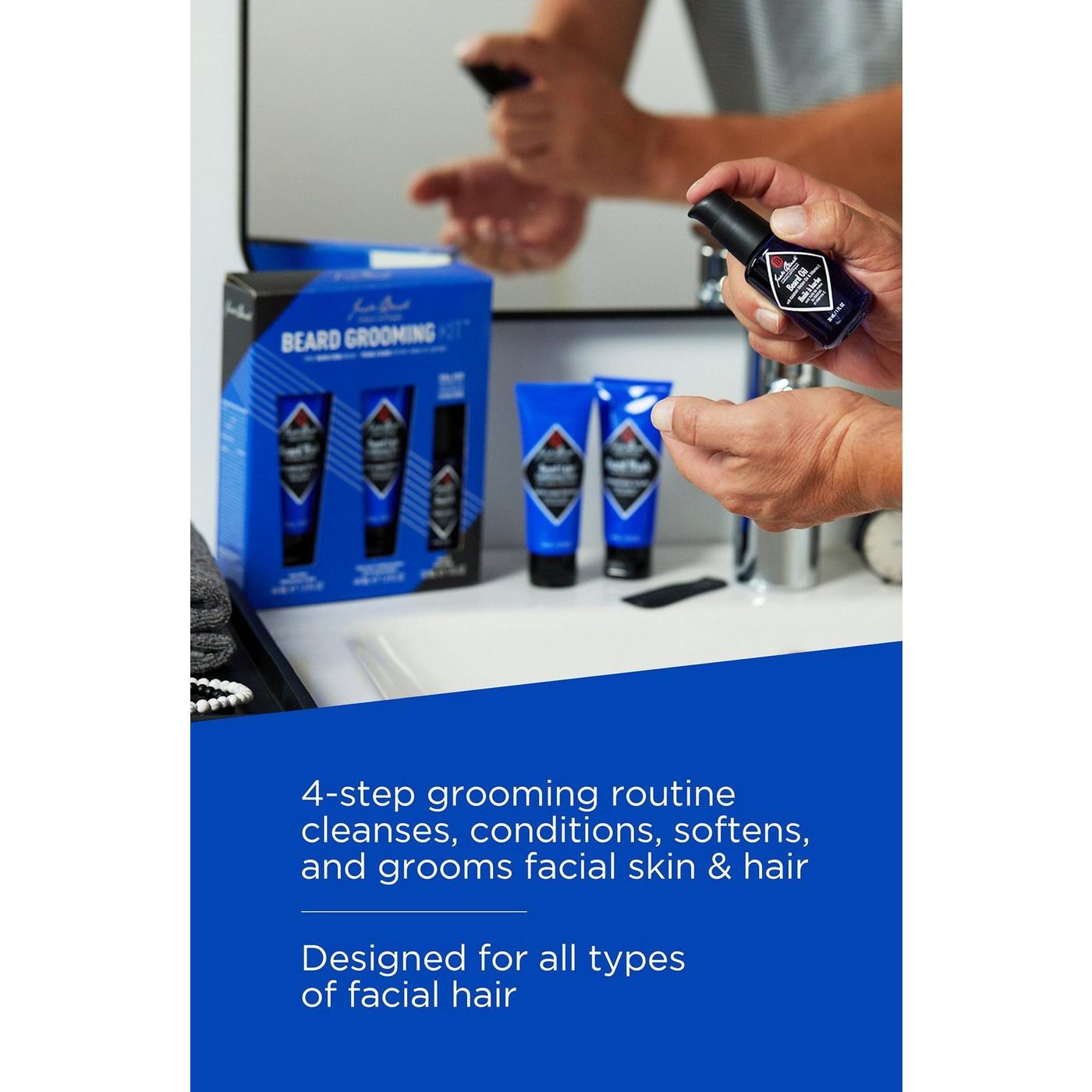 Beard Grooming Kit 4-Piece Set