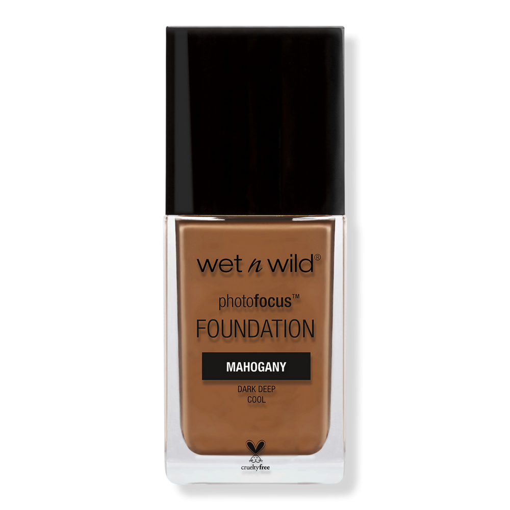Wet N Wild Photofocus Liquid Foundation - Mahogany In Brown