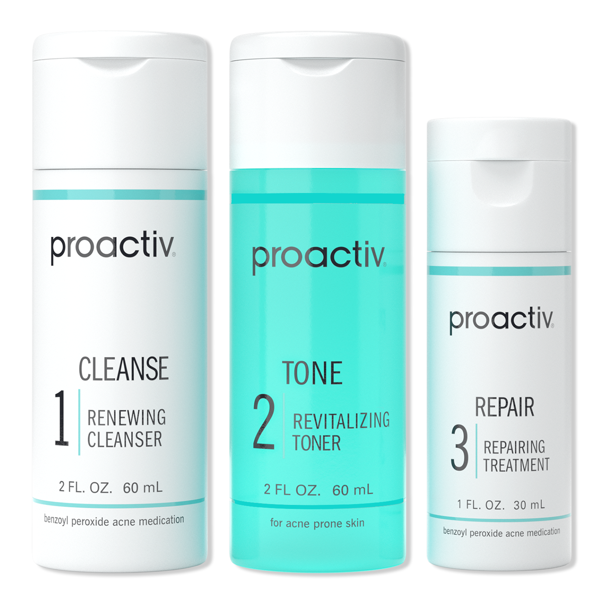 Proactiv Travel Size 3-Step Routine Complete Acne Skin Care Kit #1