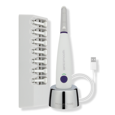 Michael Todd Beauty Sonicsmooth Sonic Dermaplaning Exfoliation & Peach Fuzz Removal System
