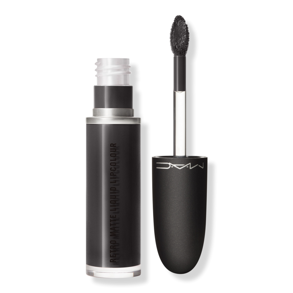 Mac Retro Matte Liquid Lipstick - Caviar In Black