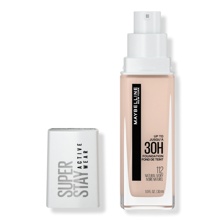 Maybelline Fit Me Dewy + Smooth Liquid Foundation Makeup, Porcelain, 1  Count (Packaging May Vary)