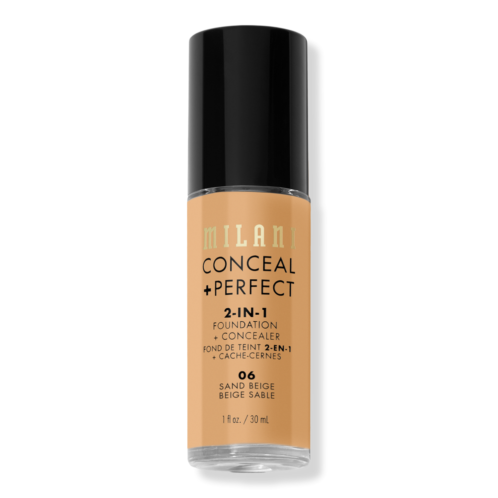 Milani Conceal + Perfect 2-in-1 Foundation + Concealer - Sand Beige In Brown