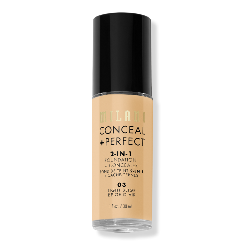 Milani Conceal + Perfect 2-in-1 Foundation + Concealer - Light Beige In Sand