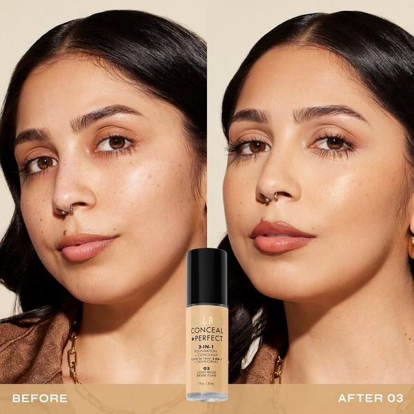 Base + Corrector 2 en 1 Conceal + Perfect 4