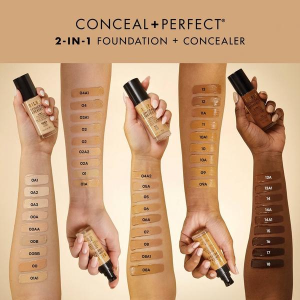 Base + Corrector 2 en 1 Conceal + Perfect 5