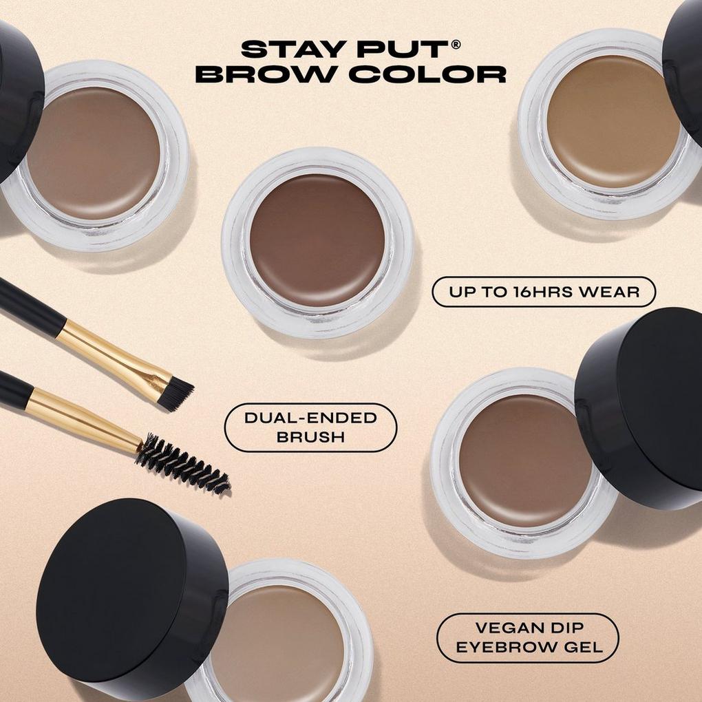 Milani Stay Put Brow Color, Brunette, 0.09 oz 