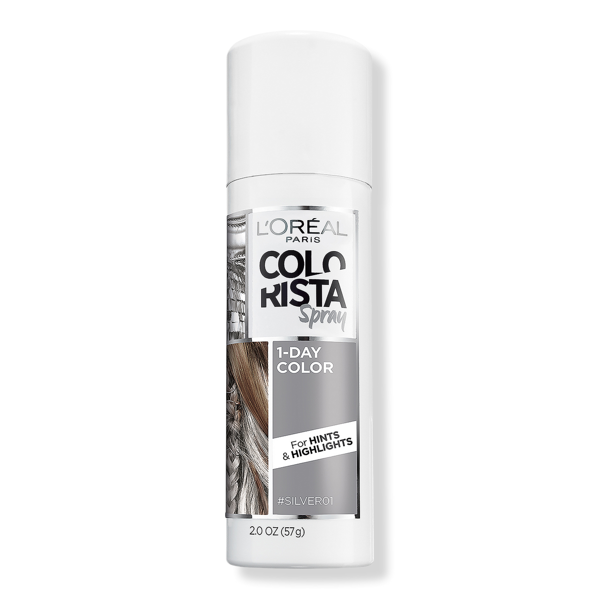 L Oreal Silver Colorista Hair Makeup Temporary 1 Day Spray Ulta Beauty