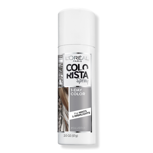 Colorista Hair Makeup Temporary 1-Day Spray - Silver
