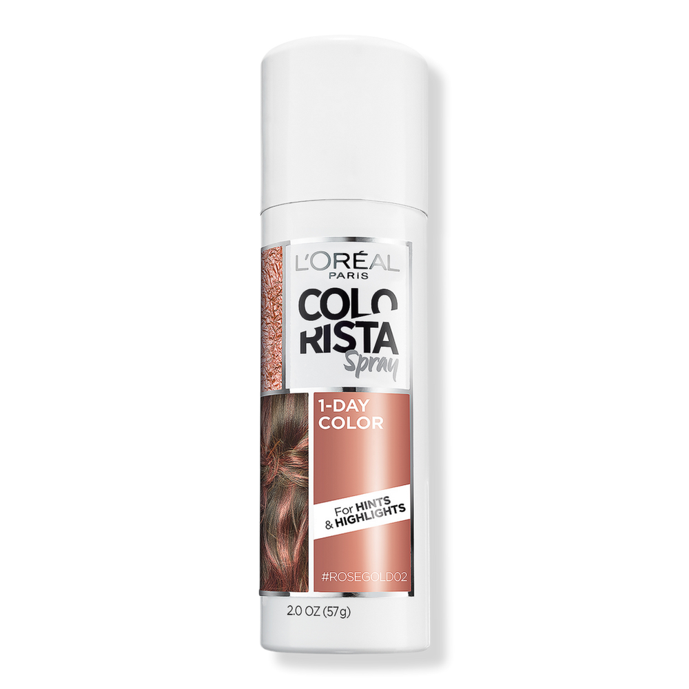 L'oreal Colorista Hair Makeup Temporary 1-day Spray - Rosegold In Gold