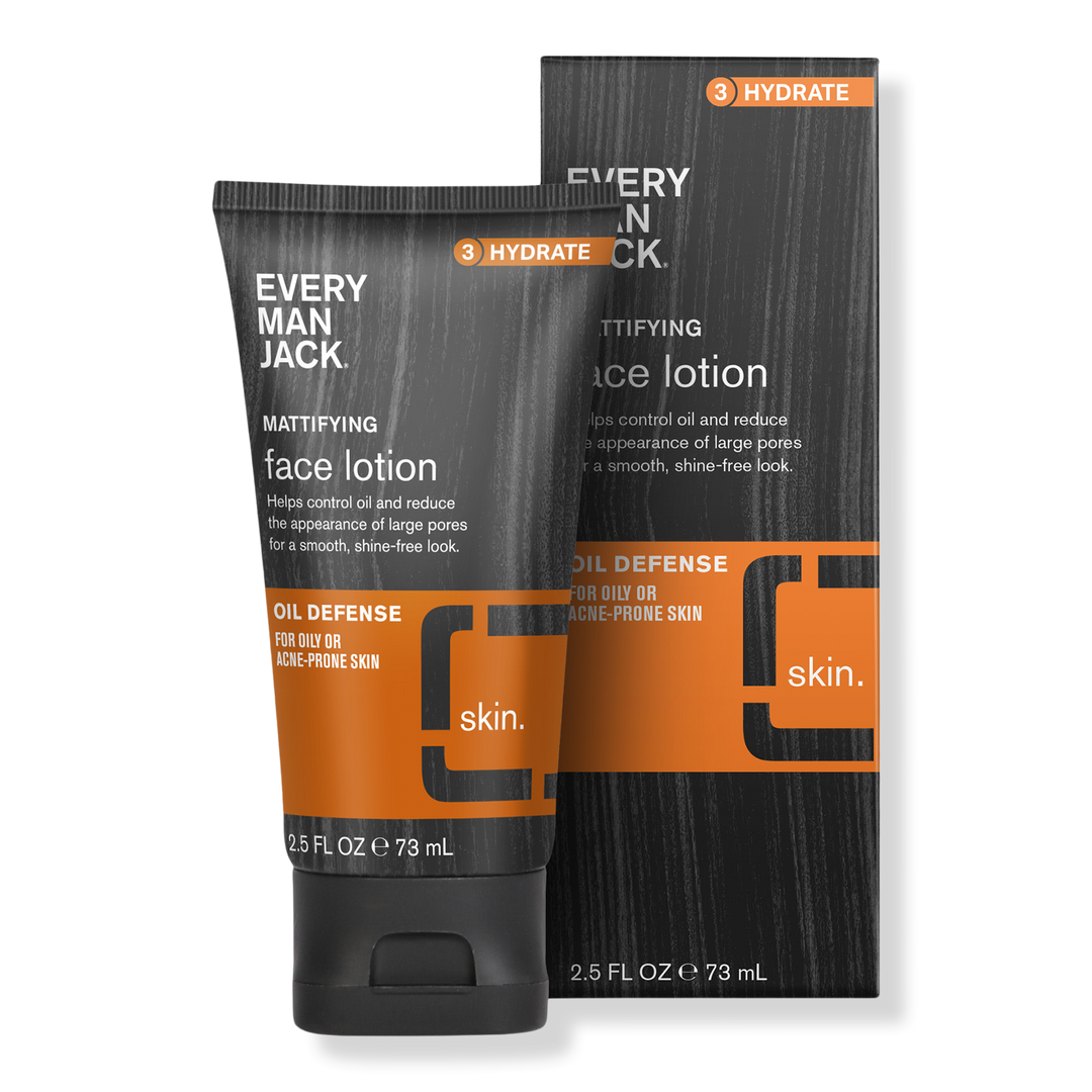 Every Man Jack Men's Activated Charcoal Mattifying Face Lotion #1