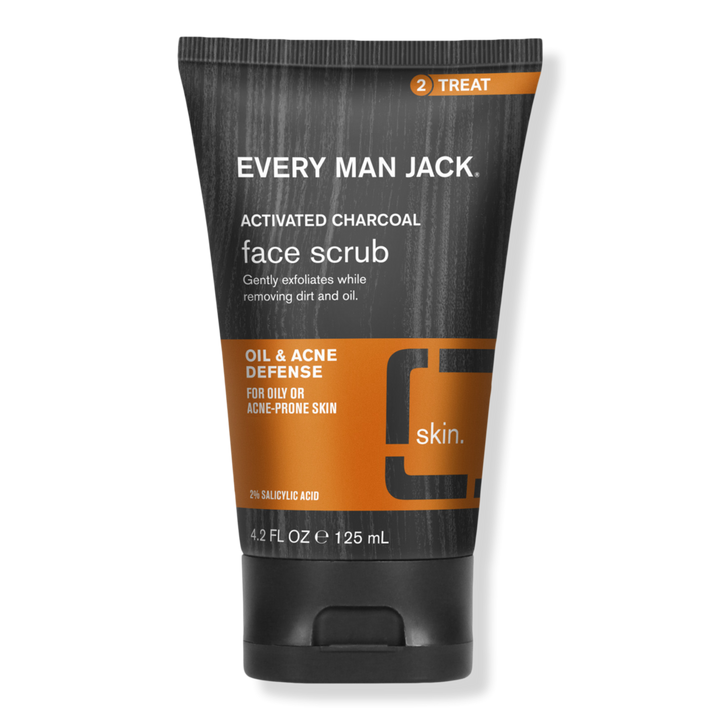 Every Man Jack Activated Charcoal Oil Defense Daily Face Scrub for Men #1