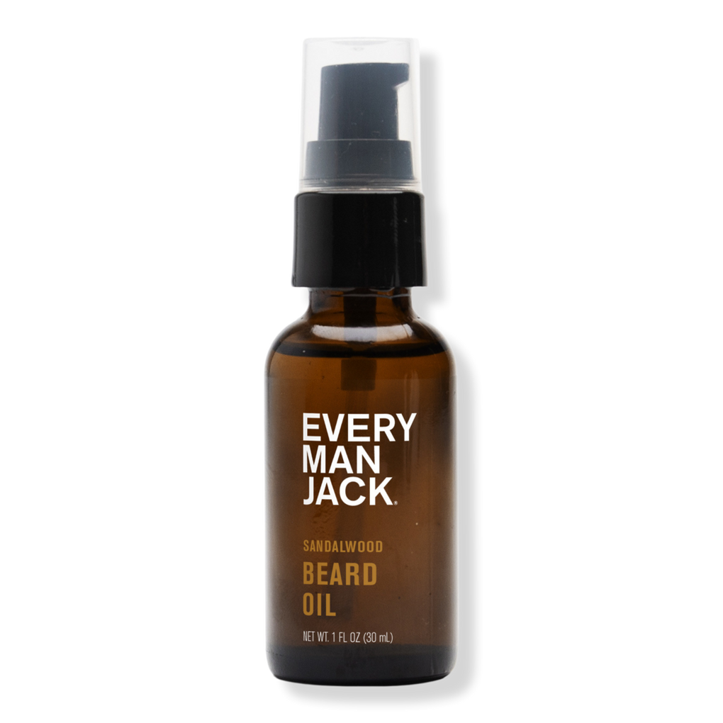 Every Man Jack Beard Oil, Hydrating, Sandalwood - 1.0 fl oz