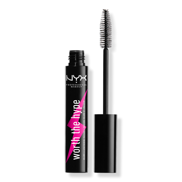 NYX Professional Makeup Worth The Hype Volumizing & Lengthening Black Mascara #1